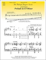 Prelude in C Minor Handbell sheet music cover